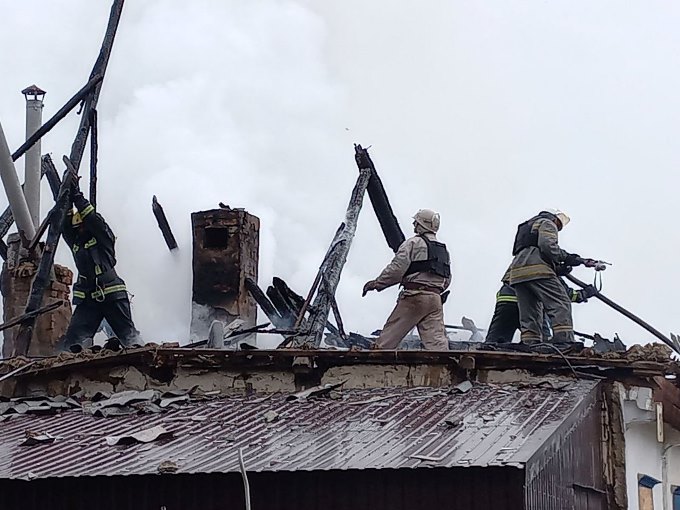Новини Харкова: пожежа в селі Андріївка Ізюмського району