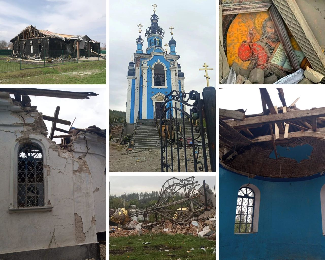 Окупти руйнували церкви в Україні 