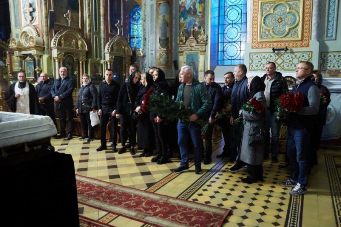 Новини Харкова: фото  з церемонії прощання з Василем Тацієм