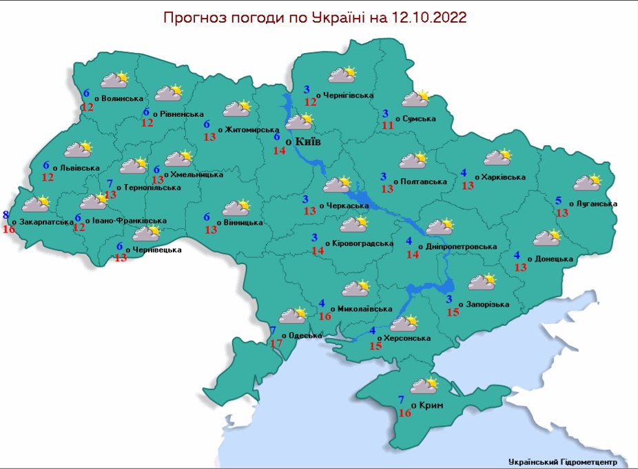 Погода в Україні 