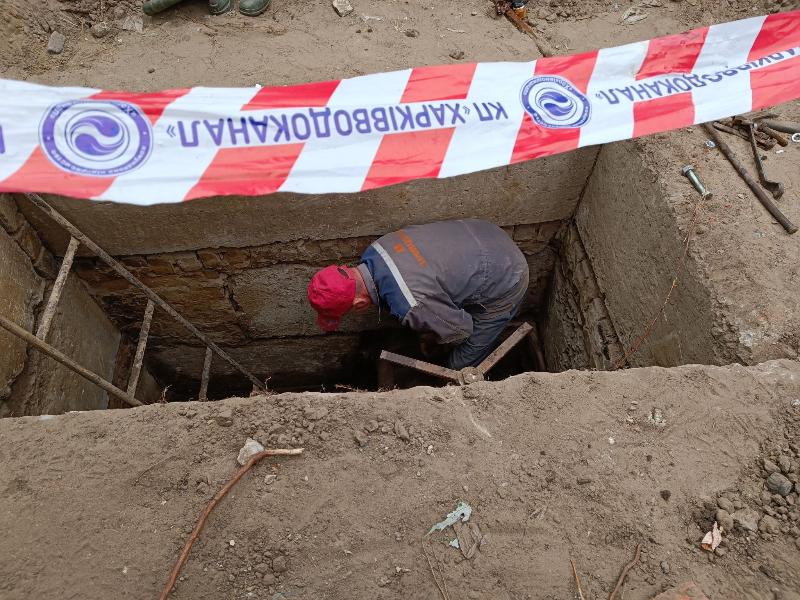 аварійні бригади Харківводоканалу проводять ремонтні роботи на 21 пошкодженій ділянці водоводів