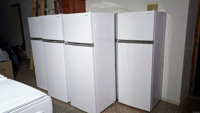 Холодильники, пралки та електропечі отримали переселенці з деокупованої Харківщини (фото)