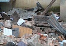 будинок у центрі Харкова після ракетного удар