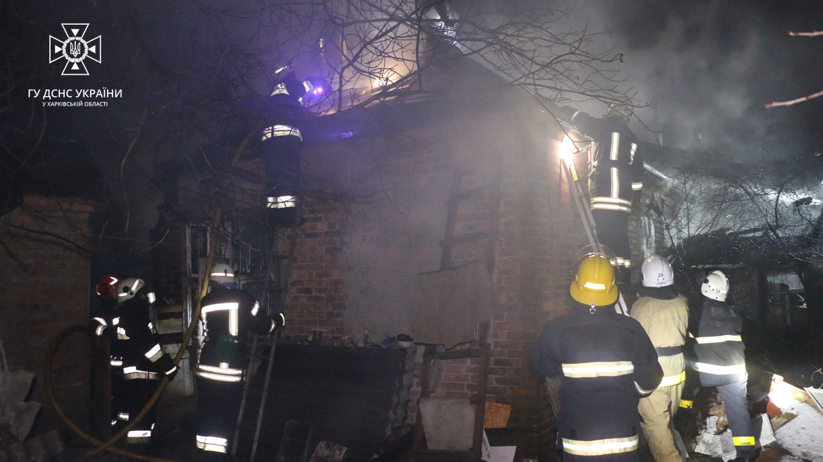 Пожежа у Харкові 12 лютого: 3 людей загинули в приватному будинку в новобаварському районі
