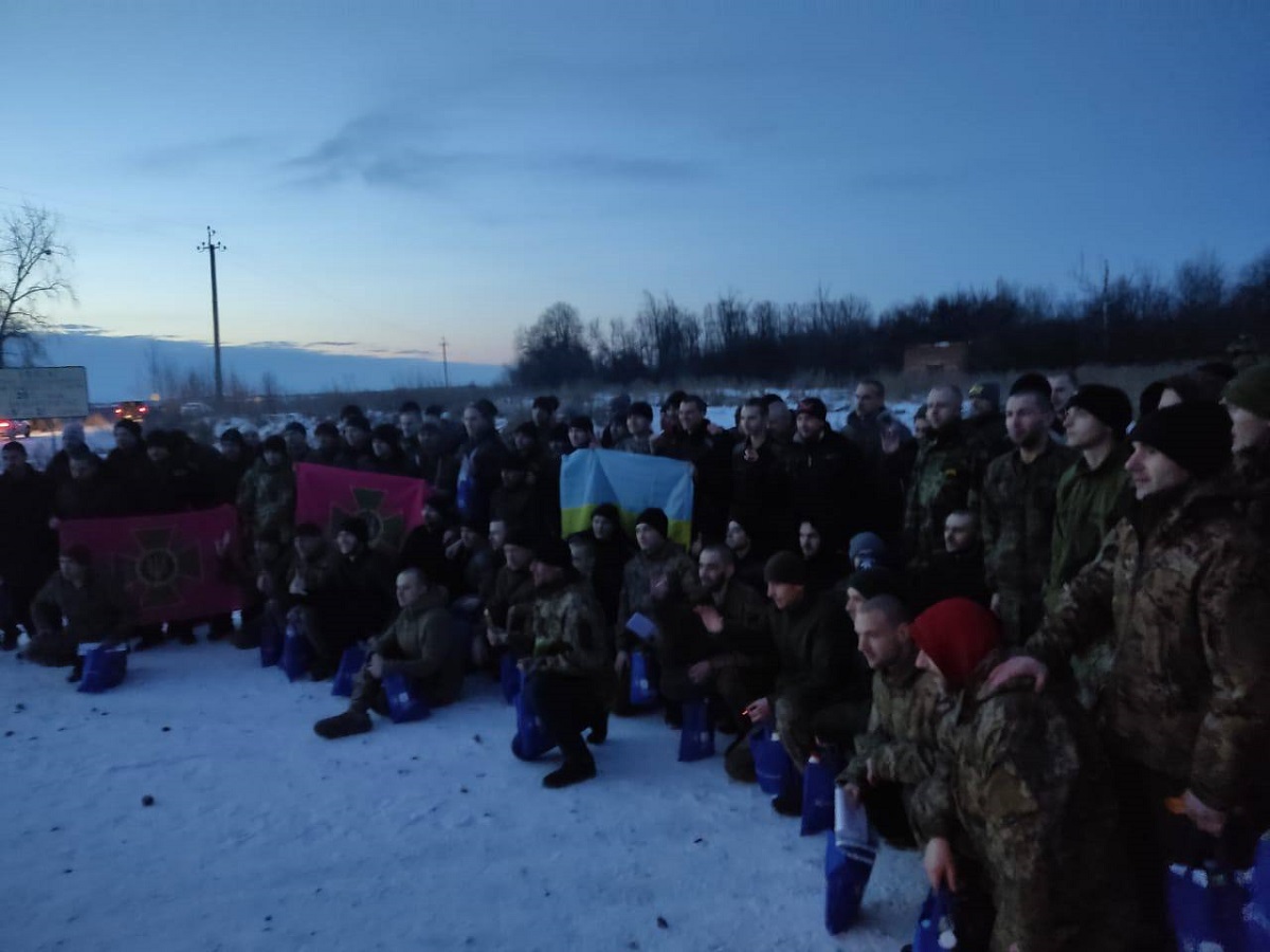 Звільнено з полону 101 українця