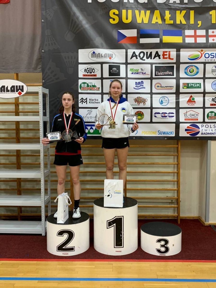 Стали чемпіонками міжнародного турніру харківські бадмінтоністки