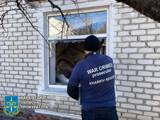 Фото наслідків ракетних ударів по Новобаварському району Харкова