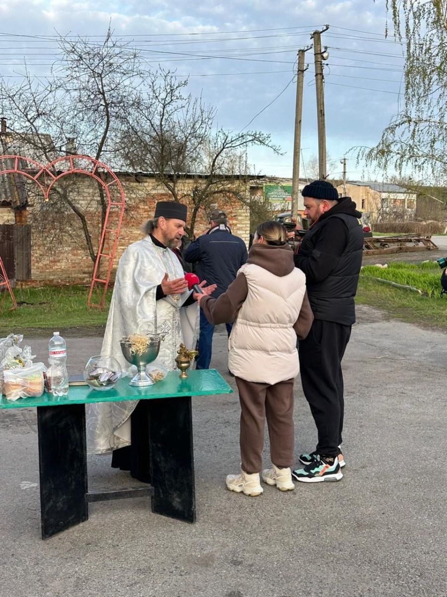 Відзначили свято Великодня у передмісті Харкова віряни Православної Церкви України