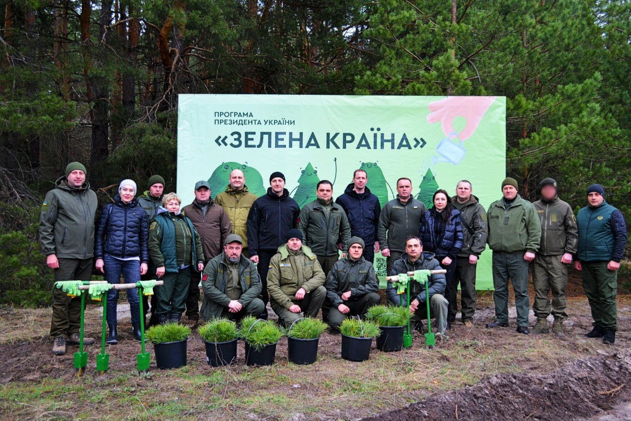 Висадили понад мільйон саджанців дерев цієї весни на Харківщини