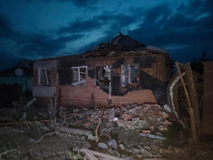 Наслідки обстрілів Харківщини 10 травня 2023 року