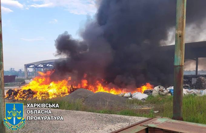 наслідки обстрілу Куп'янська