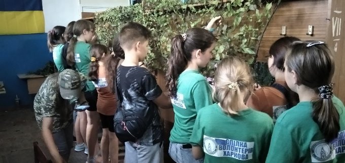 Ліга Юних Волонтерів пройшла в селі Хотімля на Харківщині