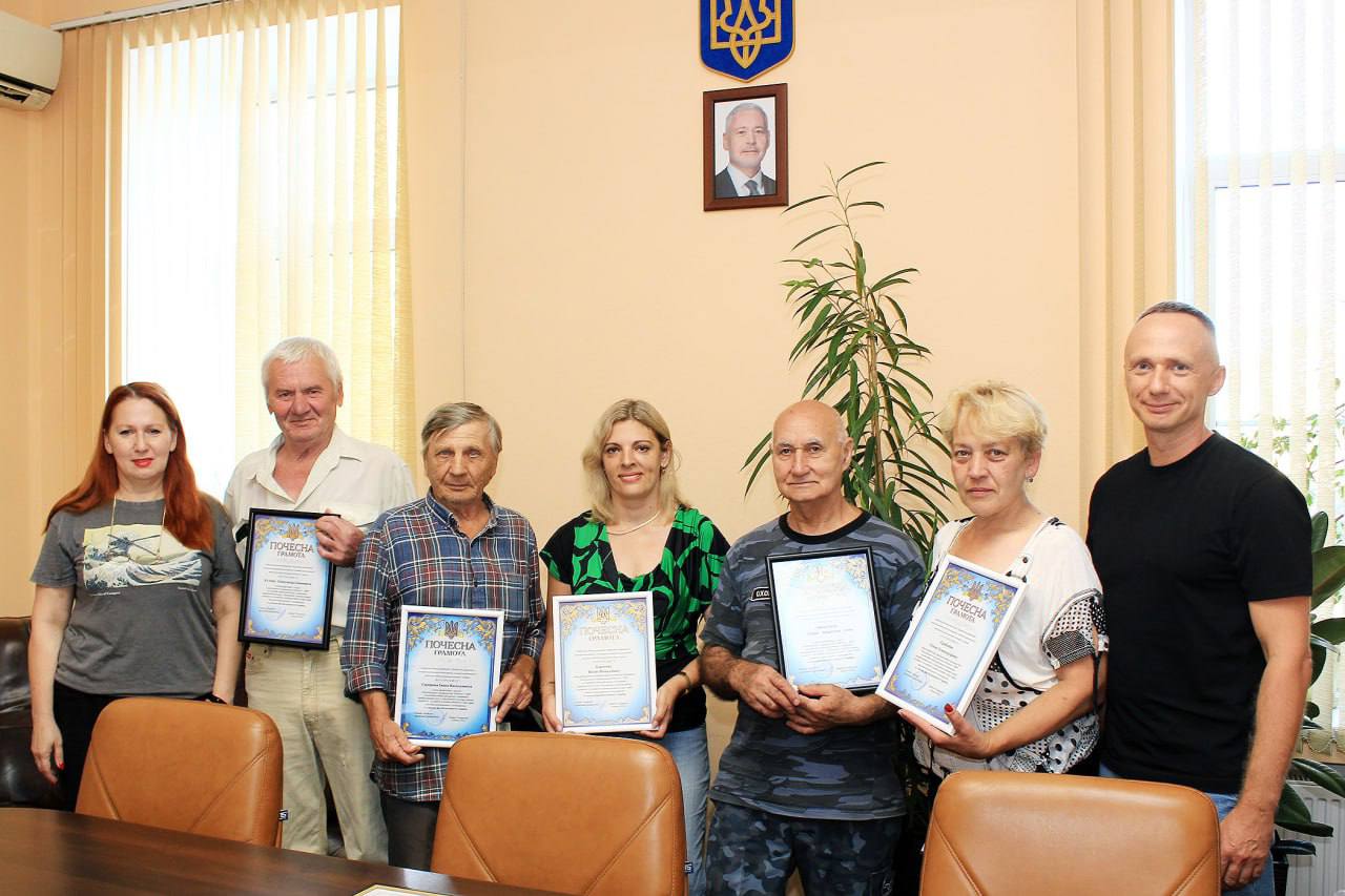 Нагородили працівників комунального підприємства «Ритуал» у Харкові