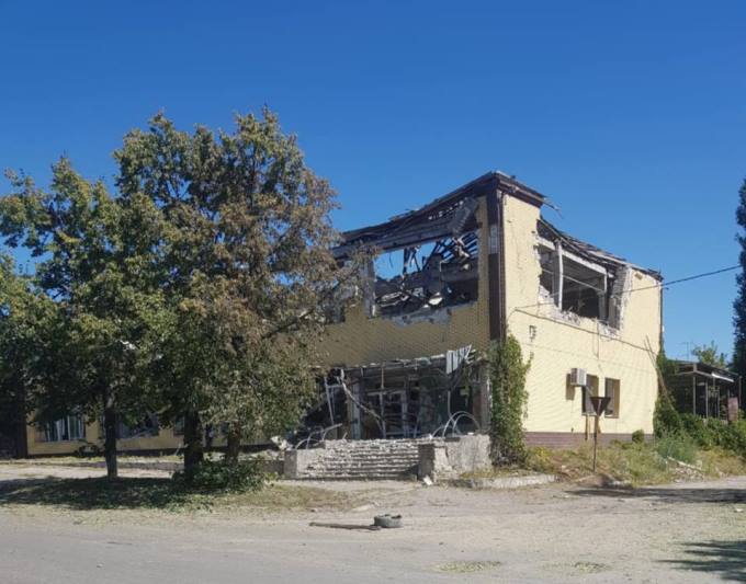 На Харківщині 31 серпня 2023 року окупанти вдарили по центральній частині міста Куп’янськ