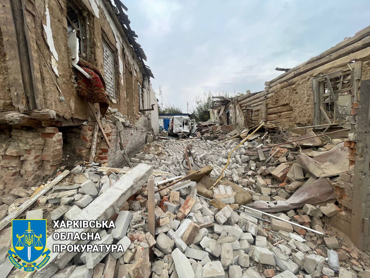 Скинули бомби на два села Харківщини окупанти