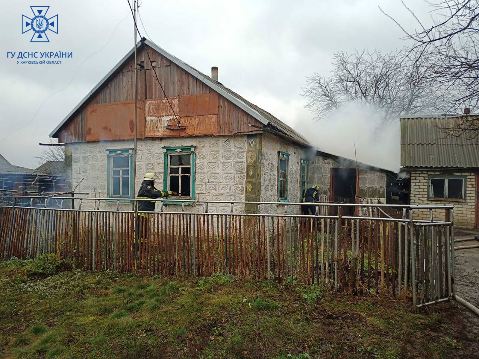 У Лозівському районі на пожежі загинув 84-річний чоловік