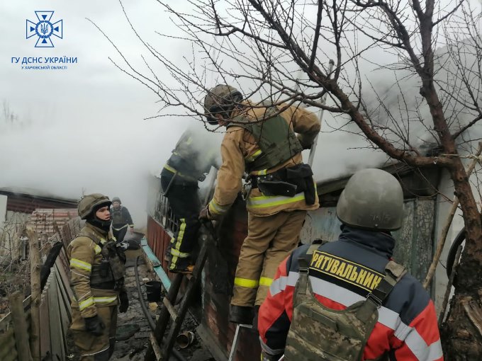 У селищі Куп’янськ-Вузловий побутова пожежа забрала життя чоловіка