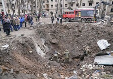 Наслідки ракетного удару по Шевченківському району Харкова 2 січня 2024 року