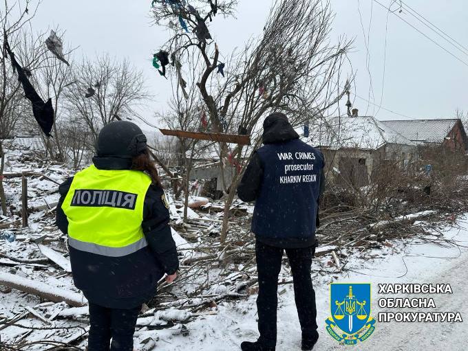 наслідки ракетного удару, село Велика Рогань, село Роздольне