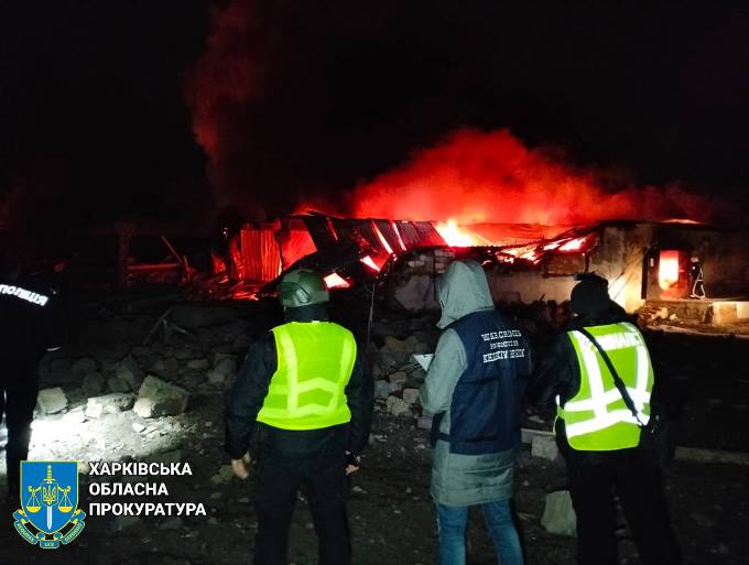 наслідки ракетного удару, село Велика Рогань, село Роздольне