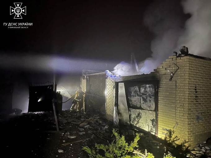 Куп'янськ пожежа після обстрілу