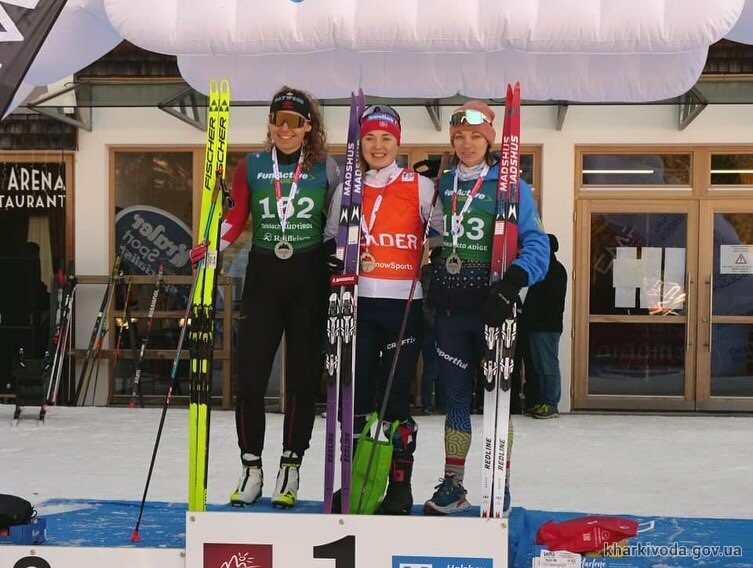 Здобула срібло Кубку світу харківська лижниця Людмила Ляшенко