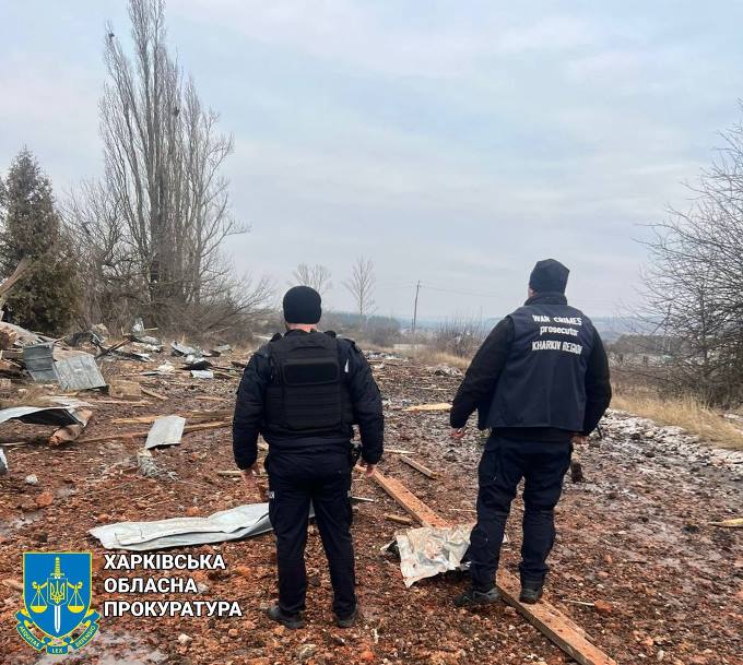 Новини Харкова: наслідки ракетного удару по селу Вільхуватка