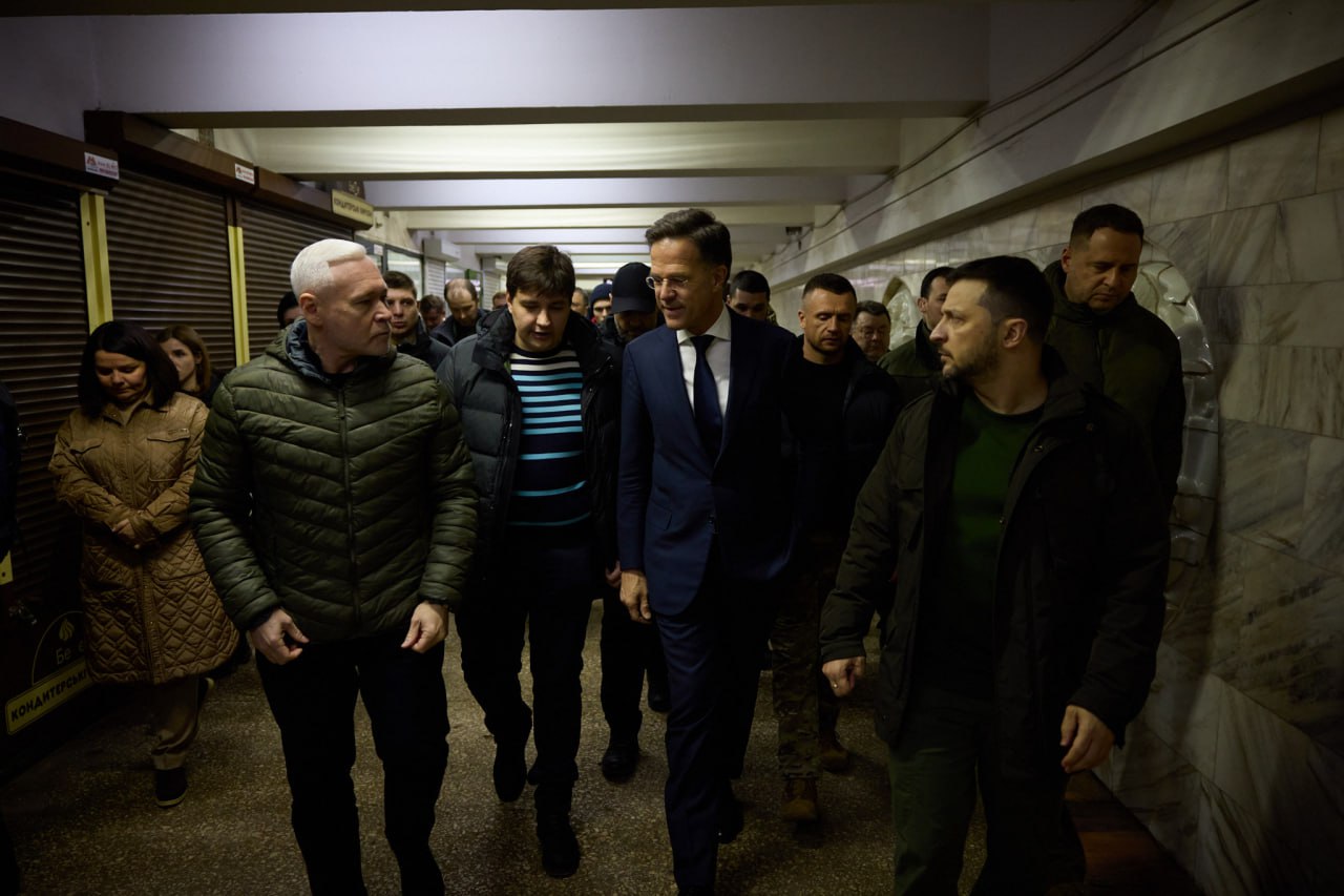 Показав президентові України та прем’єр-міністру Нідерландів, як йде учбовий процес у метрошколі Ігор Терехов