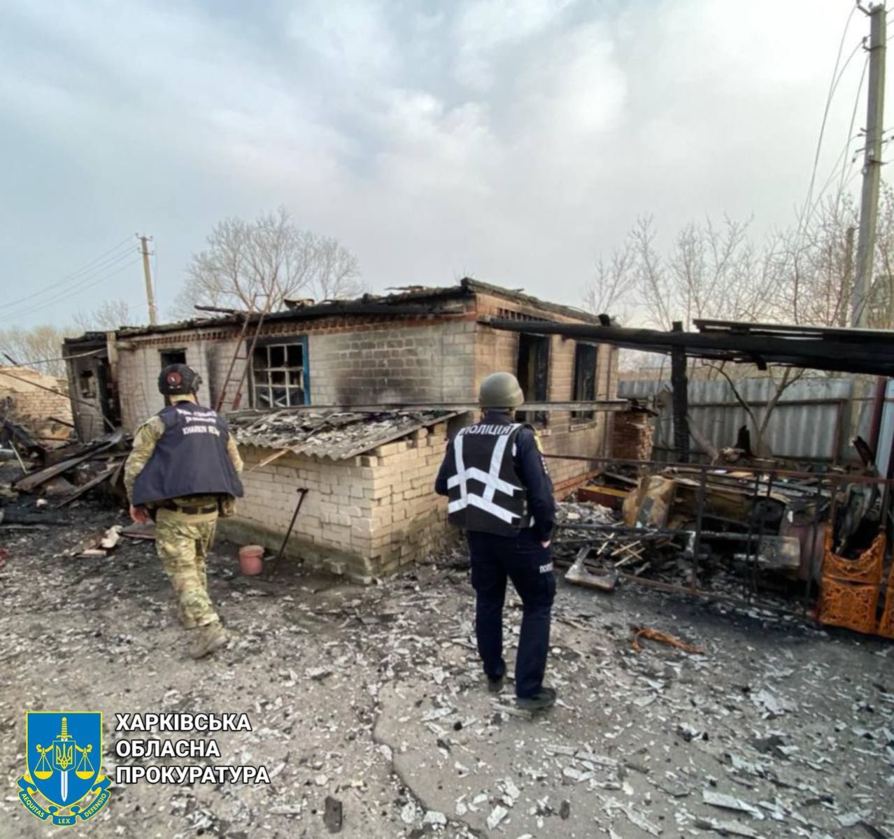 Нищили з артилерії село на Харківщині загарбники