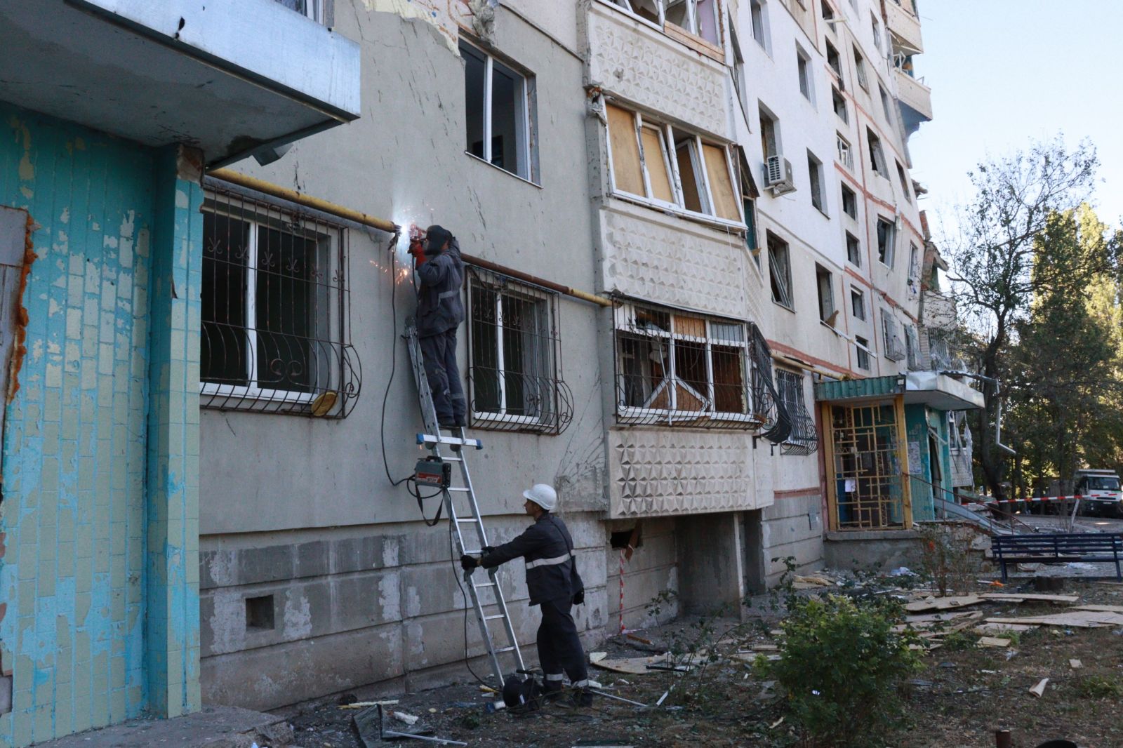 Відновили газопостачання у постраждалий від удару загарбників харківський будинок: Новини Харкова