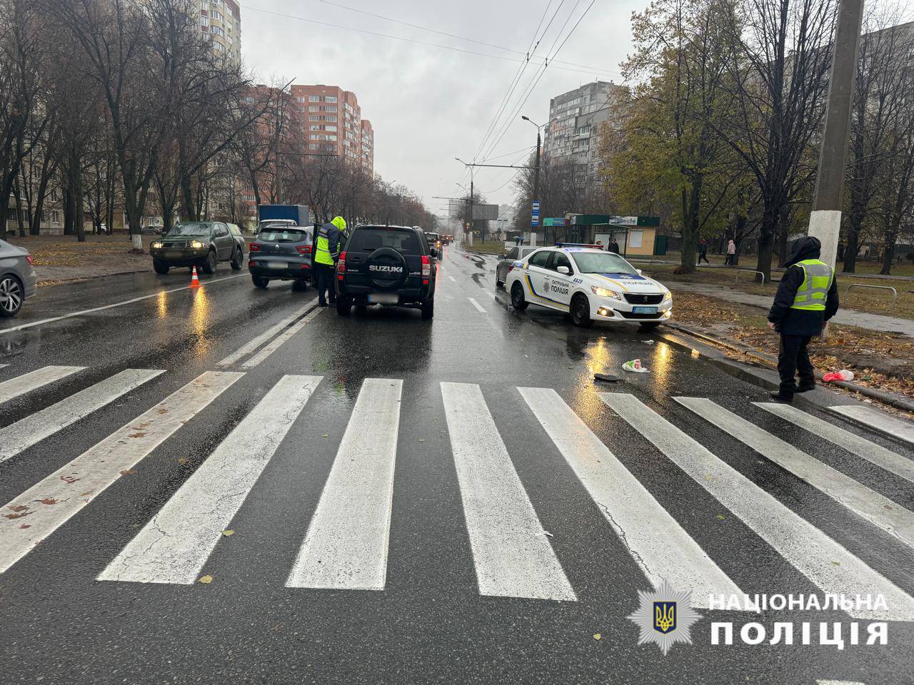 У Харкові двоє пішоходів постраждали в аварії у Салтівському районі