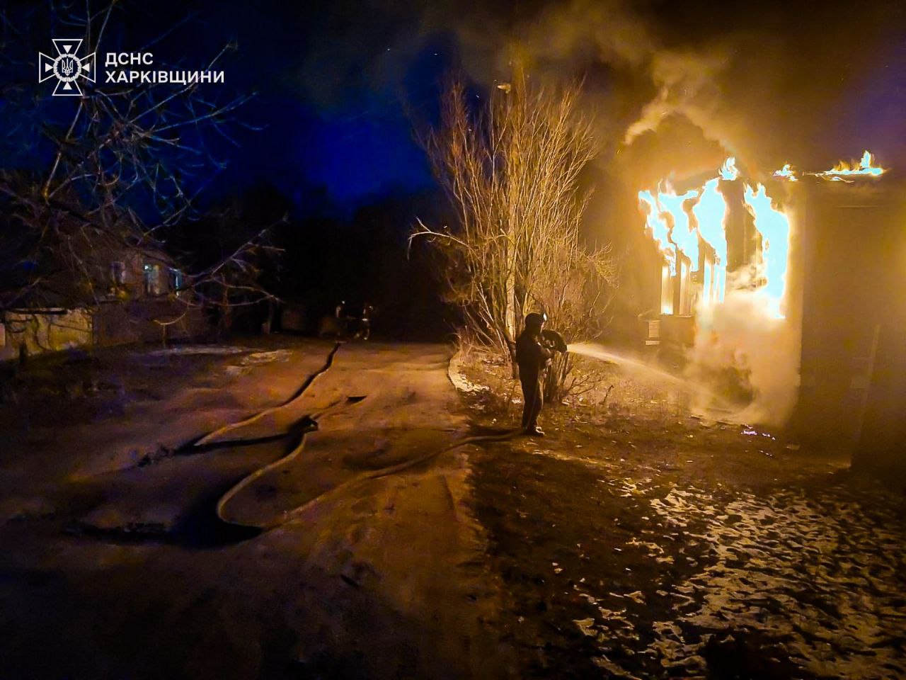 Спалахнув будинок у місті Харківщини: Новини Харкова