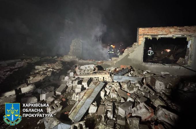 Прокуратура розслідує атаку безпілотників на Харків