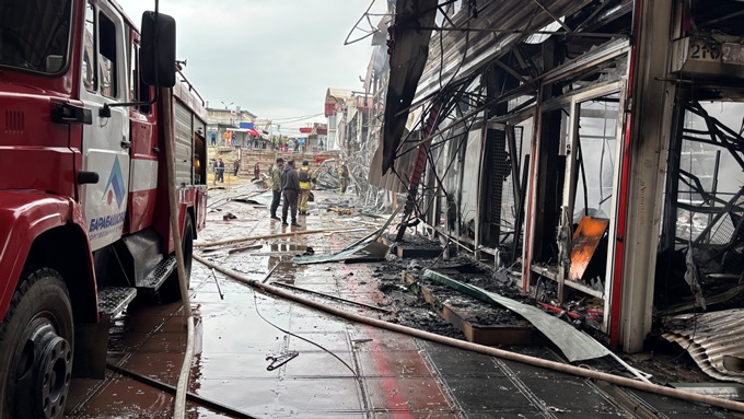 Удар по ТЦ «Барабашово» в Харкові
