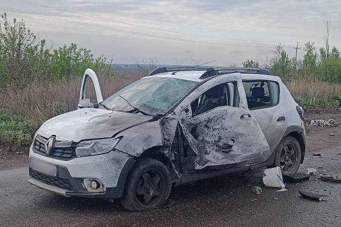 Новини Харкова: удар дрона по авто біля Великих Проходів