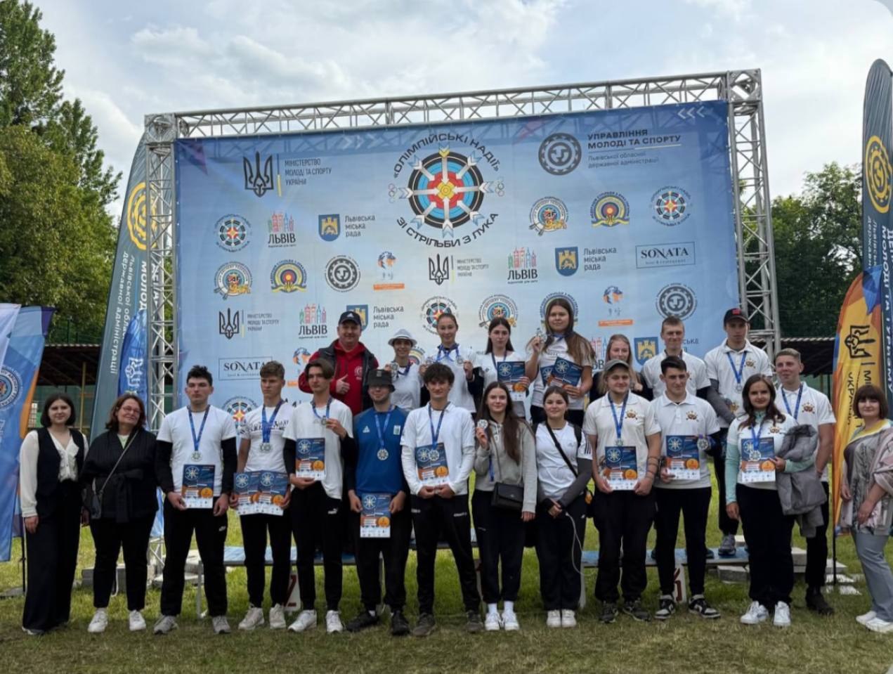 Лучники Харкова вибороли медалі на всеукраїнських змаганнях «Олімпійські надії»