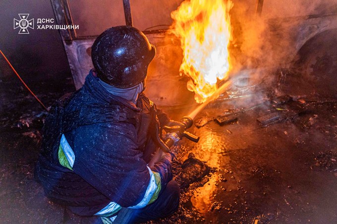 Ворожі дрони та ракети вдарили по Харкову та області