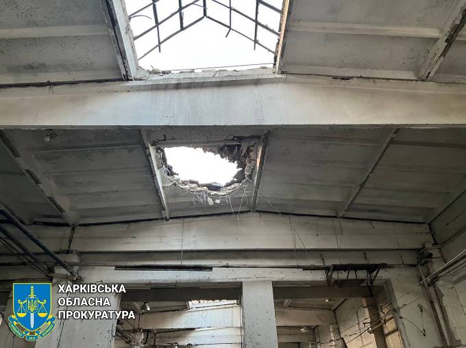 Прокуратура розслідує атаку дронів по депо в Харкові