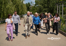 Ігор Терехов разом з міжнародними партнерами відвідав Північну Салтівку (фото)