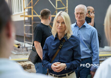 Ігор Терехов разом з міжнародними партнерами відвідав Північну Салтівку (фото)