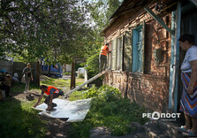 Наслідки атаки "Шахеда" у Новобаварському районі Харкова (фото)
