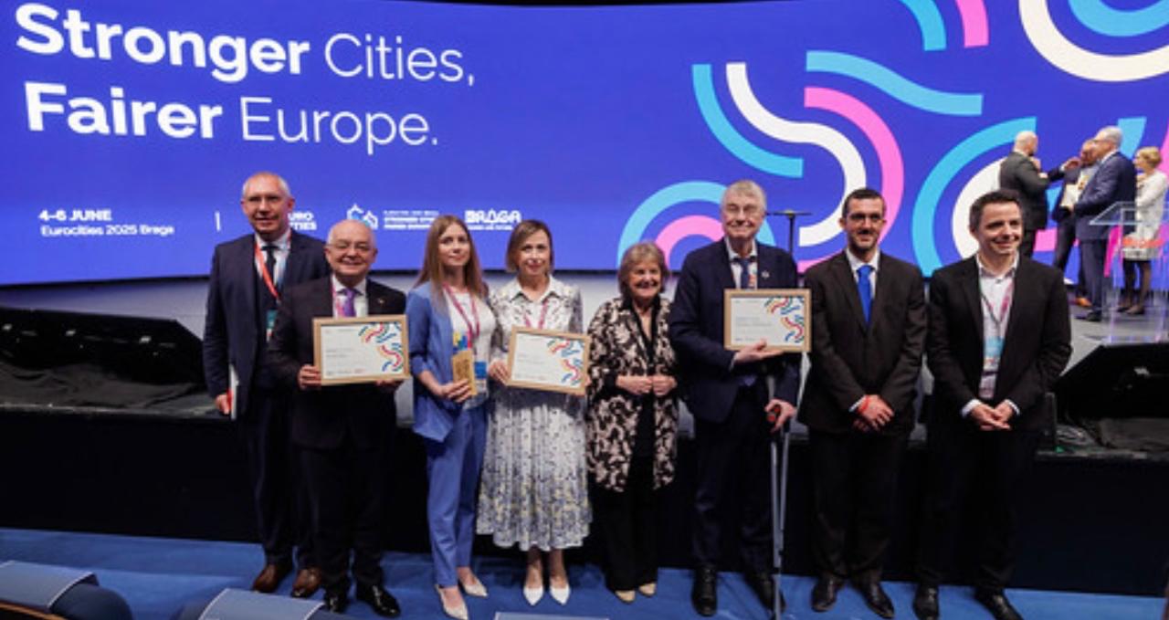 Мер Харкова Ігор Терехов удостоєний звання «Герой міста» на Eurocities Awards 2025