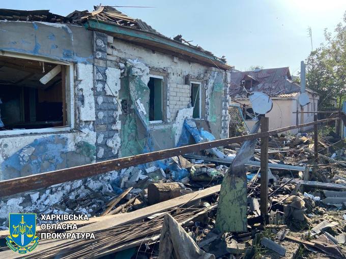 На Харківщині поранено чотирьох цивільних унаслідок ударів рф