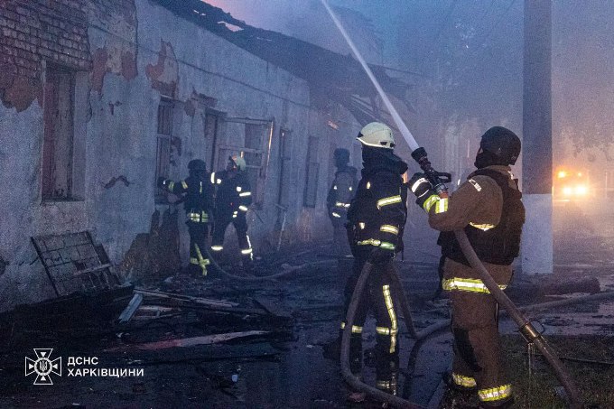 Атака дронів на Харків