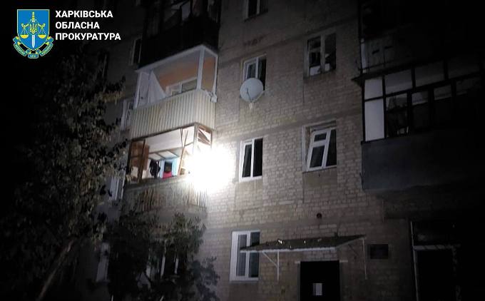 Нічна атака дронами по Харкову: постраждали жінка і дитина