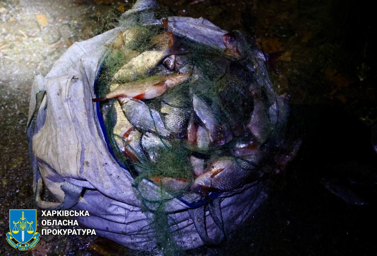 Чоловіка з Харківщини судитимуть за вилов риби на 750 тисяч гривень