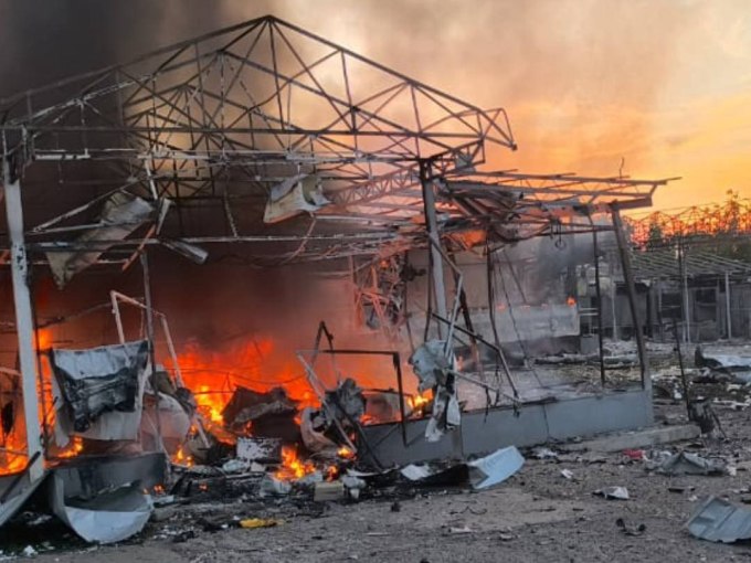 Поліція показала наслідки обстрілів Харківщини