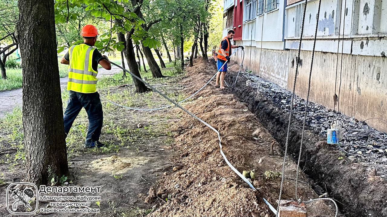 Стало відомо, як просувається ремонт постраждалого від обстрілів будинку на Салтівці: Новини Харкова