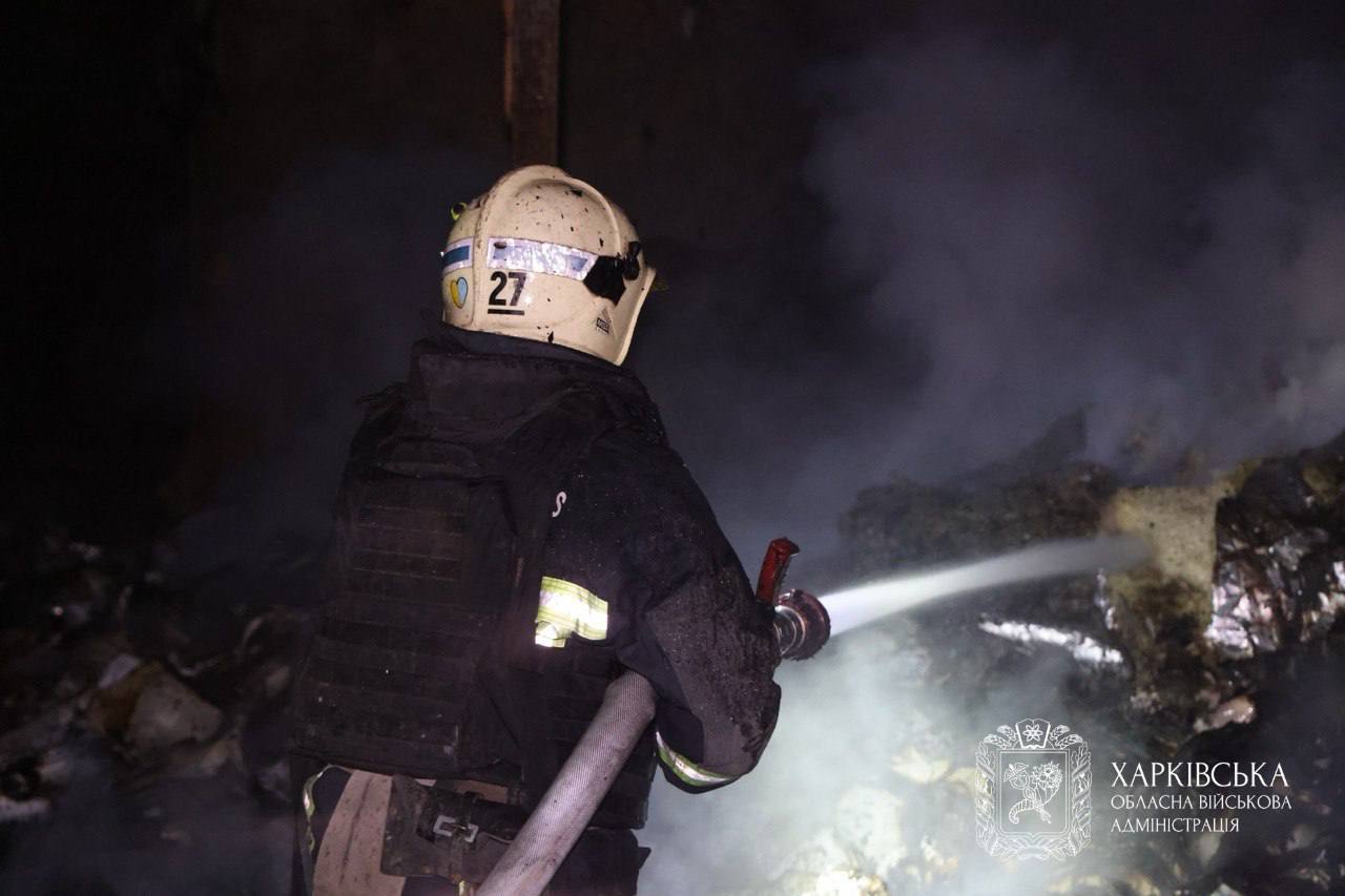 Ворог масовано атакував Харківську область