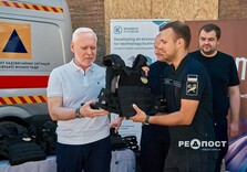Ігор Терехов передав військовим техніку, а комунальникам – бронежилети